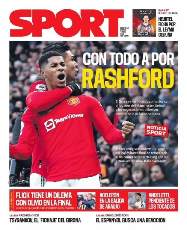 m6官方网站-巴萨冬窗租借拉什福德？奥巴梅扬一幕会否重演