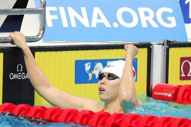 米乐-世锦赛杨浚瑄赢游泳首金 汪顺无缘200个人混决战